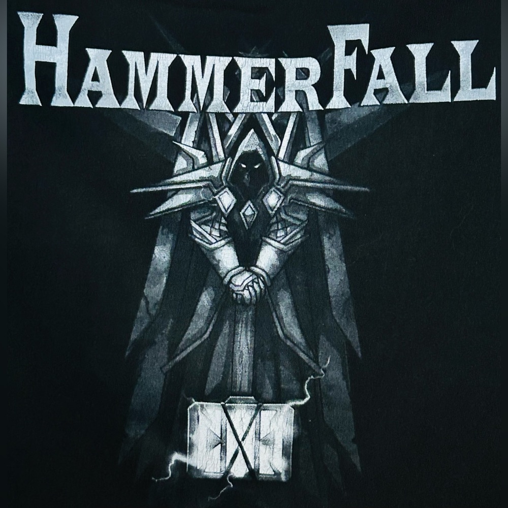 HAMMERFALL Black Graphic T-Shirt